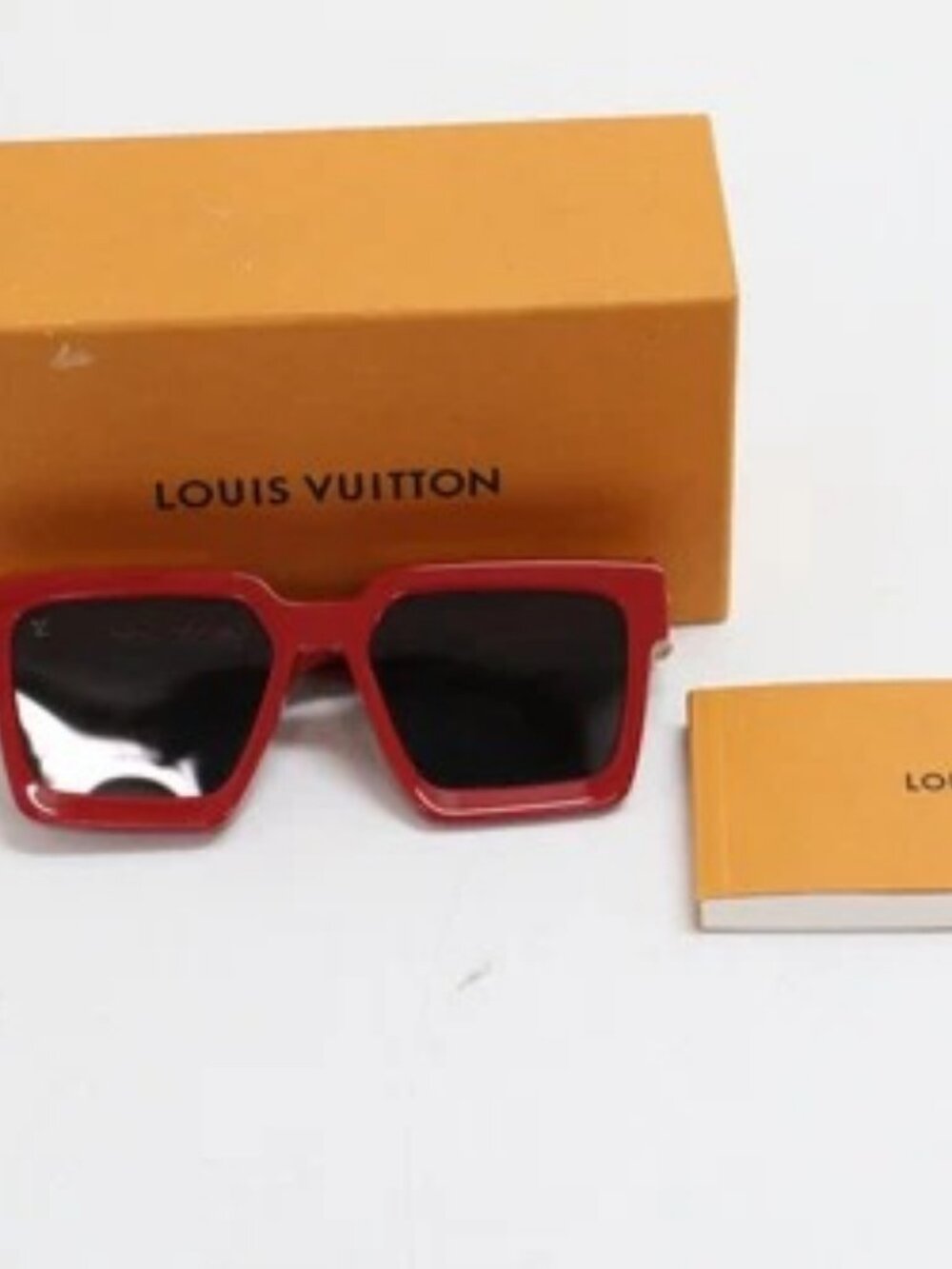 Louis Vuitton Virgil Abloh 1.1 Millionaires Sunglasses SS19 Red